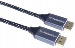 PremiumCord kábel DisplayPort 1.4, fém és (kport10-02)