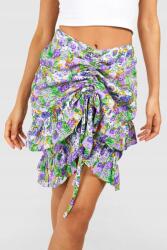 Boohoo Színes Mini Mintás Szoknya (34) (GZZ58912-106)