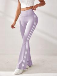 Shein LC96218 Shein Harangszárú Leggings Oldalsó Csíkkal Magas Derék (35) S