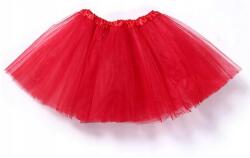 Tüllszoknya óvodás lányoknak tutu 3 rétegű Piros