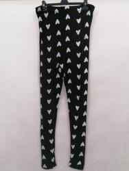 Boohoo Leggings Fekete Print Viszkóz 46 3XL