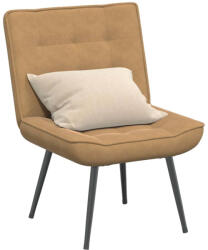 vidaXL barna bársony pihenőfotel 64 x 74 x 84 cm (4012324)