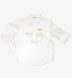 Guess Fehér Ing, Size 8L, lenvászon, színes hímzéssel (459923)