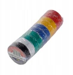  Szigetelőszalag vízálló Pvc színes 18mm 10m 10 db (439)