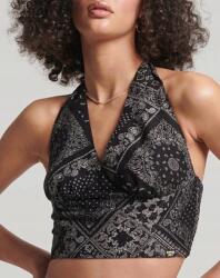 Superdry Fekete Nyitott Hátú Felső (36) (591445)