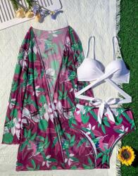 Shein Bikini Fürdőruha Szett Kétrészes Ágytakaró XL