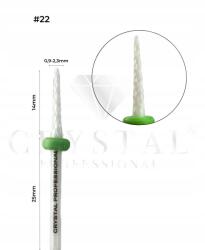 Crystal Professional Kerámia Maró Spicc Crystal Professional #22 (zöld Bevágás 2, 3 mm) (FZ-22)