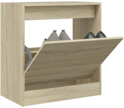 vidaXL sonoma tölgy színű szerelt fa cipőszekrény 60 x 34 x 63, 5 cm (839940) - valora