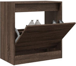vidaXL barna tölgyszínű szerelt fa cipősszekrény 60 x 34 x 63, 5 cm (839944)