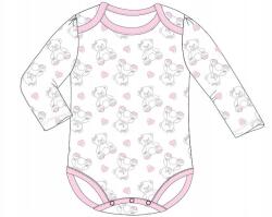 EplusM Pamut body Mackó 68 cm 3-6 m-es