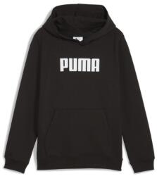 PUMA Gyermek Sport Pulóver Kapucnis, Pamut, Fekete méret (68834401)