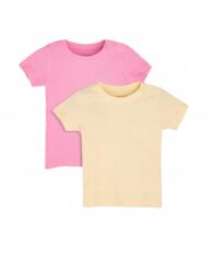 sinsay Lány póló szett, 2db, csíkos, rövid ujjú, Size 74