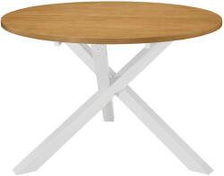 vidaXL fehér MDF étkezőasztal 120 x 75 cm (247631)