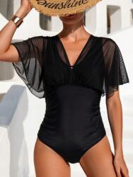 Shein Egyrészes Úszóruha Fekete 42 XL__42