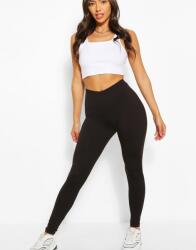 Boohoo Klasszikus Fekete Leggings 38 M