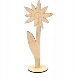 Loveart Álló virág állvánnyal fa dísz rétegelt lemezből Loveart 26 cm Dekor (LOV-Sklejka) - allegro - 300 Ft