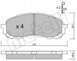 Metelli Fékbetét. subaru Party 06- 22-0762-0/MET