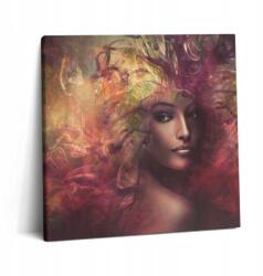 Wallfluent Vászonkép Irodába Fali Dekoráció Női Portré 60x60 cm (010030010270000074910)
