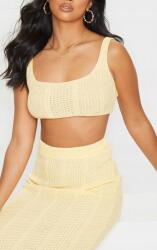 Prettylittlething FC22312 Prettylittlething Crop Kötött Felső (34) L (TC21104)