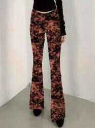 Shein IC13112 Shein Mintás Harang Nadrág Magas Derékkal (32) S