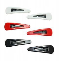  Hajcsatok hajgumik díszítés nélkül 6 db (6461 SA)