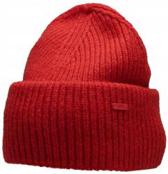 4F Női téli meleg sapka beanie roz. M (H4Z22-CAD005-62S)