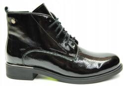 Pollonus 1229 lakkozott kamaszcipő fekete Bőr méret 37 (5-1225-001)