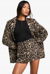 Boohoo XC26106 Boohoo Miniszoknya Állatmintás Pöttyös Magas Derekú (35) M