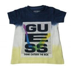 GUESS többszínű póló, 3-6M, pamut, ombre (397404)
