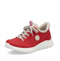 RIEKER Antistress M5354-33 Női Félcipő READY2GO Piros méret 38 (M5354-33)