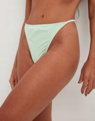 NA-KD Menta Színű Sima Fürdőruha Alsónadrág Magas Derékkal Na-kd S