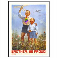  Lmbt poszter Kép Brother, Be Proud Minták A3