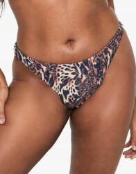 Boohoo Barna Bikinialsó Állatmintás Sima Fürdőruha Boohoo 44