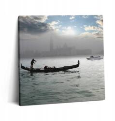 Wallfluent Vászon Falikép Hálószobába Hobbi Velencei Gondolák 60x60 cm (010030010270000074727)