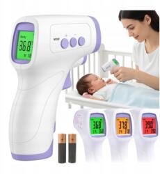 WS Érintésmentes hőmérő, digitális LCD, AAA elem, 32-42, 5°C (Termometr Bezdotykowy na Podczerwień LCD)