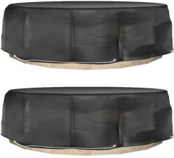 vidaXL 2 db kerek sziget-társalgóhuzat 8 fűzőlyukkal Ø188 x 50 cm (3155384)