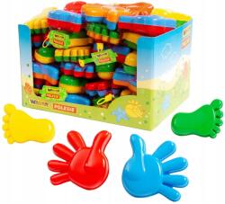 Wader-Polesie Homokozó Szett Kéz-láb Formák 58720 (58720)