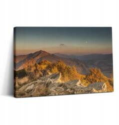 Wallfluent Canvas Falikép Tartós Falikép Hálószobába Hegyek Bieszczady 30x20 cm (010030010150000075862)