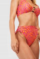 Boohoo KC02315 Boohoo Márványos Bikinialsó Ráncoló (32) L