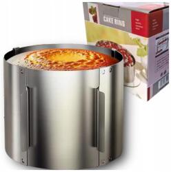  Tortaforma 12cm Állítható 16-30cm Tortaforma Tortakarika (Regulowana okrągła forma do tortów 12 cm)