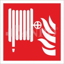 Anro Tűzcsap jelölés Öntapadós Pvc lemez 150x150 IF/002/F/PS (IF/002/F/PS)