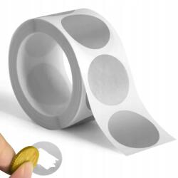  Kaparós sorsjegy matricák Ezüst kerek Készíts Saját Kaparós Diy 25 mm 300 db