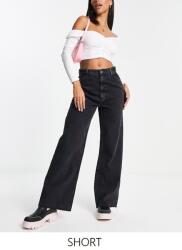 New Look Fekete Farmer, Size 32, magasított derék (569554)