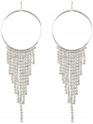  Univerzális Kerek Fülbevaló Strasszokkal