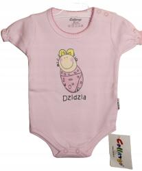  rövid ujjú body Dzia 56 cm 0-1 m-c Lengyel pro (013485)