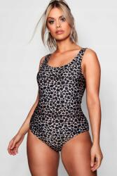 Boohoo EC25108 Boohoo Állatmintás Fürdőruha Pöttyös 3XL