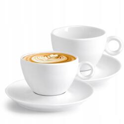 Csésze és alátét cappuccinohoz 200 ml Pure Premium (6 db)