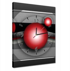 ZeSmakiem Órák 30x40 Piros gömbök Absztrakt (H135Z_Z1D_30x40cm AZ)