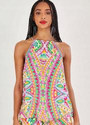 Monsoon Színes, Laza Mintás Top (XL) (596592)