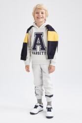 DeFacto Fiú Melegítőnadrág, Size 122, szürke, pamut, poliészter